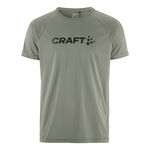 Ropa Craft Craft Core Essence Logo Camiseta De Running Hombres-Verde