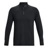 Qualifier Run 1/4 Zip Camiseta De Running Hombres-Negro