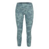 Launch Ankle Print Mallas para correr Mujeres - azul-gris, 