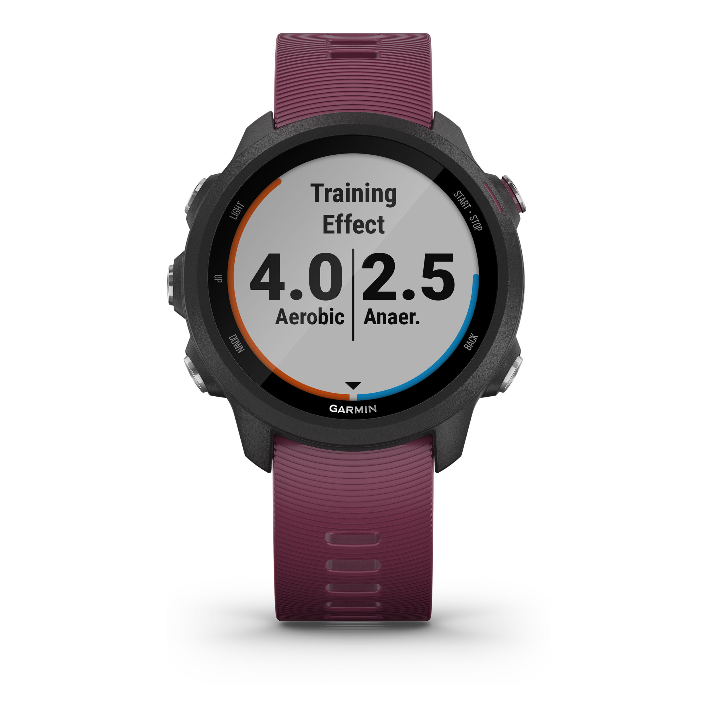 Comprar Garmin Forerunner 245 Reloj Con Pulsometro Berry Negro online Running Point ES