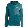 Terrex XPR Light Fleece Chaqueta Para Correr Mujeres-Color Petróleo