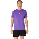 Ropa ASICS ASICS Road Seamless Camiseta de running Hombres-lila