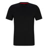 Core Camiseta De Running Hombres-Negro,Rojo
