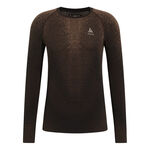 Ropa Odlo Odlo Performance Warm Blackcomb Crew Neck Chaleco Hombres-Marrón