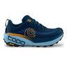 Vista Zapatilla trail Hombres - azul oscuro, naranja
