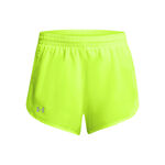 Ropa Under Armour Under Armour Fly By Pantalones Cortos Mujeres-Amarillo Neón