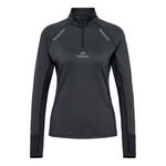 Ropa Newline Newline Mesa Half-Zip Top De Running Mujeres-Negro