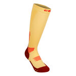 Ropa CEP CEP Core Tall 5.0 Calcetines De Compresión Hombres-Amarillo,Rojo Oscuro