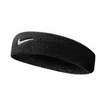 Ropa Nike Nike Swoosh Cinta Para La Cabeza-Negro,Blanco