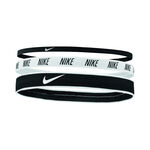 Ropa Nike Nike Mixed with Cinta para el pelo Pack de 3 Unisex - negro, blanco