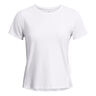 Laser SS Camiseta De Running Mujeres-Blanco