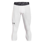 Ropa Under Armour Under Armour Heatgear Malla Hombres-Blanco,Negro