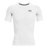 Heatgear Comp Camiseta De Manga Corta Hombres-Blanco,Negro