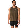 Core Camiseta De Running Hombres-Marrón