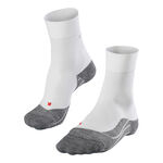 Ropa Falke Falke RU4 Calcetines Para Correr Mujeres-Blanco,Gris
