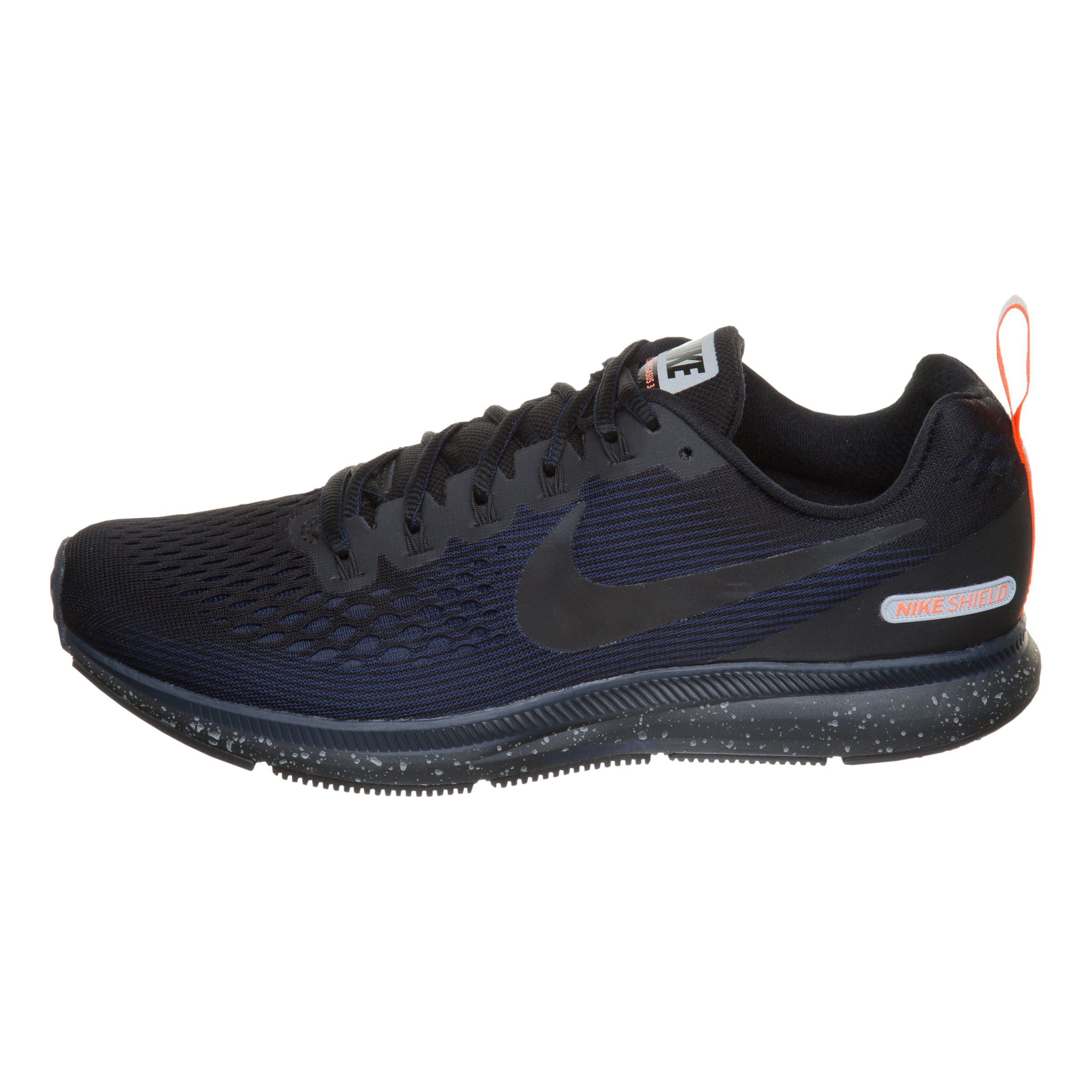 Comprar Nike Air Zoom Pegasus 34 Shield Zapatilla Neutral Hombres Negro Azul Oscuro online Running Point ES