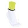 RU4 Endurance Compression Calcetines Para Correr Hombres-Blanco,Amarillo