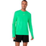 Ropa ASICS ASICS ROAD SEAMLESS SS Camiseta de running Hombres-verde, verde