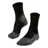 RU3 Calcetines Para Correr Hombres-Negro,Gris
