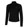 Swift Half-Zip Camiseta de running Mujeres - negro