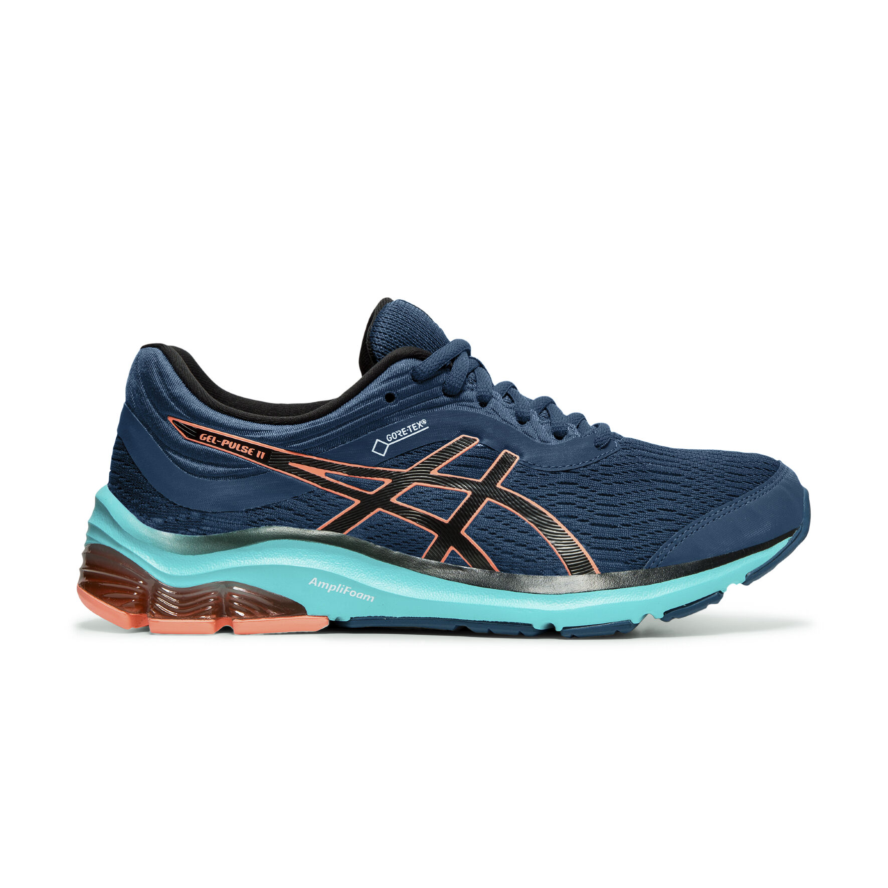 Comprar ASICS Gel Pulse 11 G TX Zapatilla Neutral Mujeres Color Petroleo Negro online Running Point ES