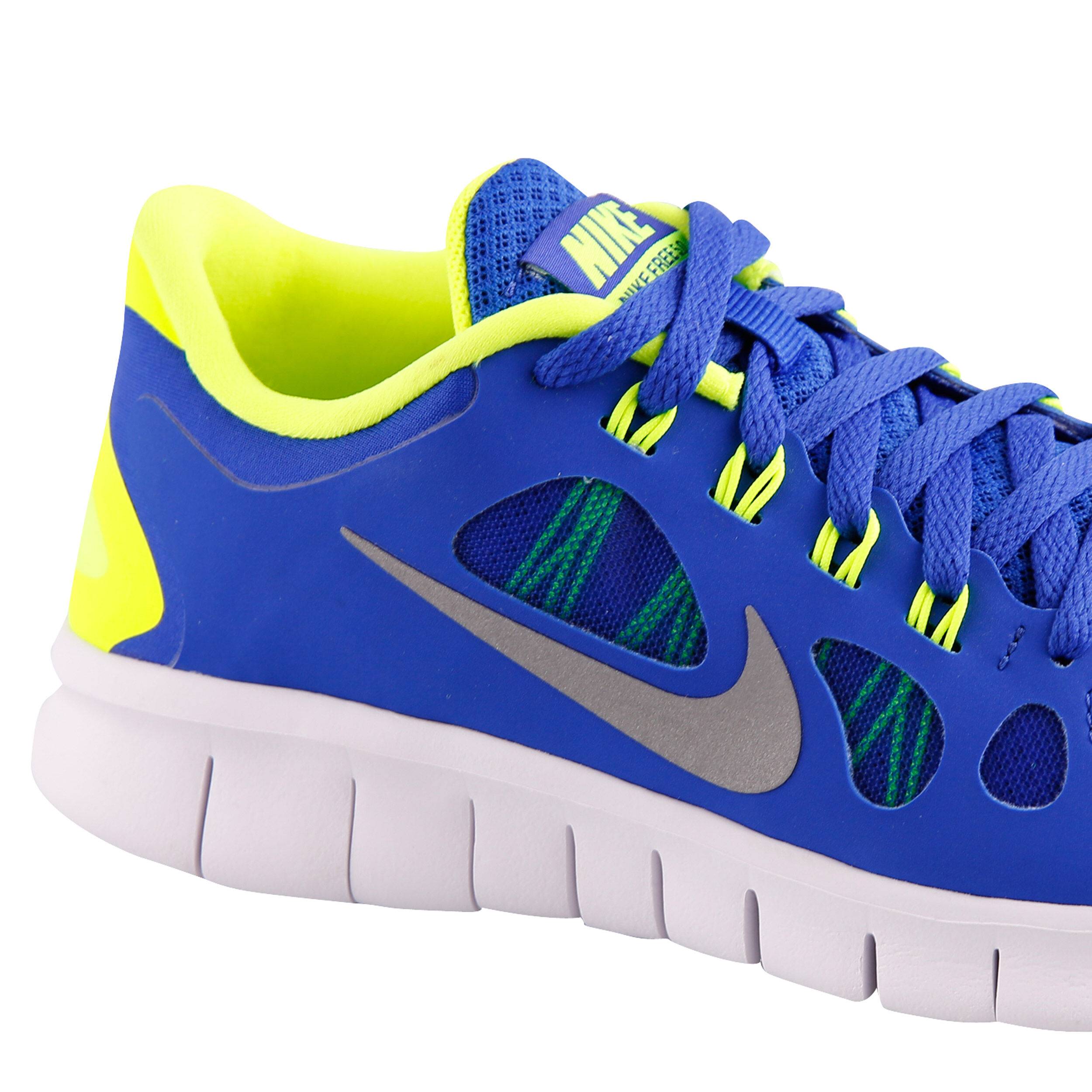Comprar Nike Free Run 3 Zapatillas Natural Running Ninos Azul Amarillo Neon online Running Point ES