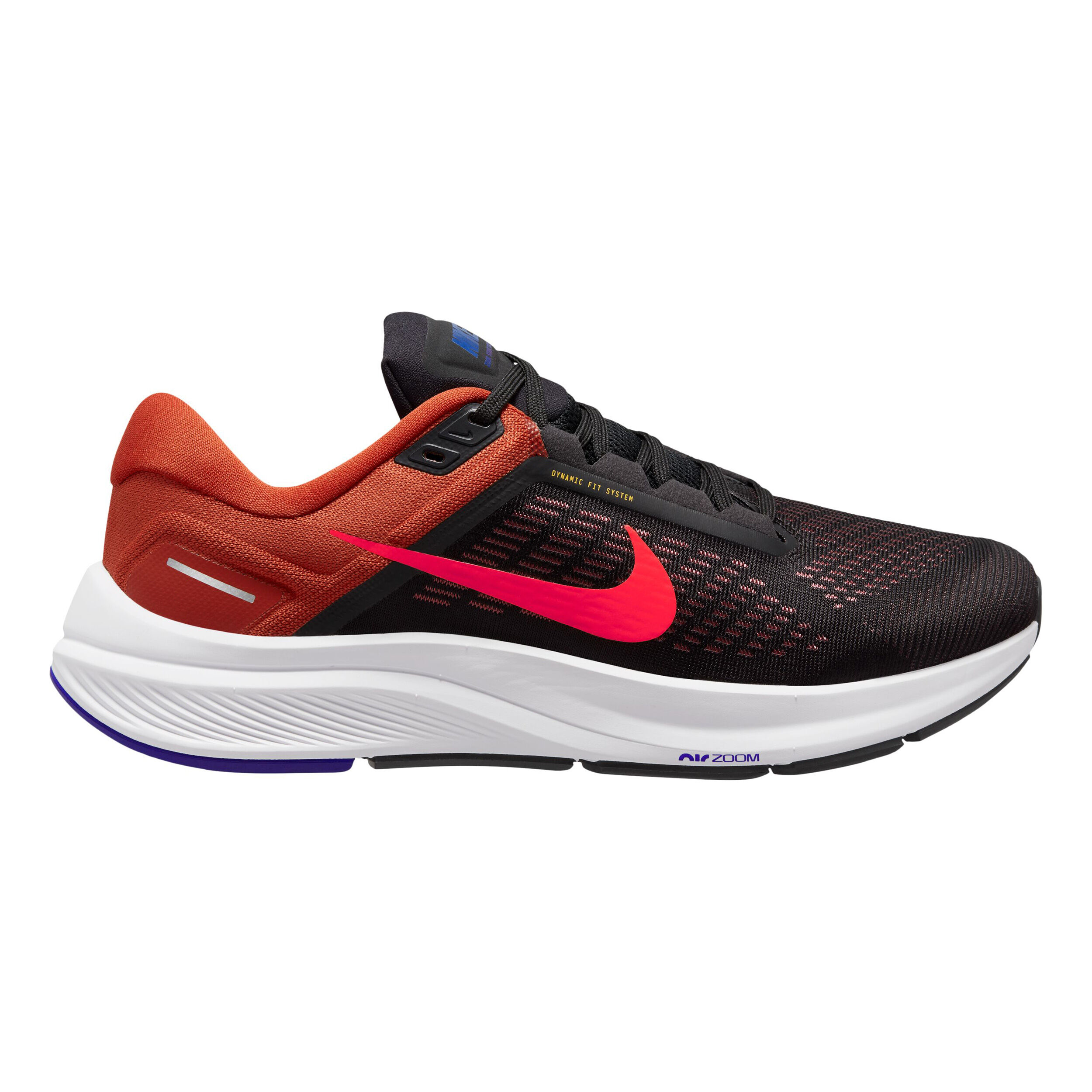 Comprar Nike Air Zoom Structure 24 Zapatilla De Estabilidad Hombres Negro Rojo online Running Point ES