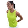 Swift Camiseta de tirantes Mujeres - amarillo neón, plateado