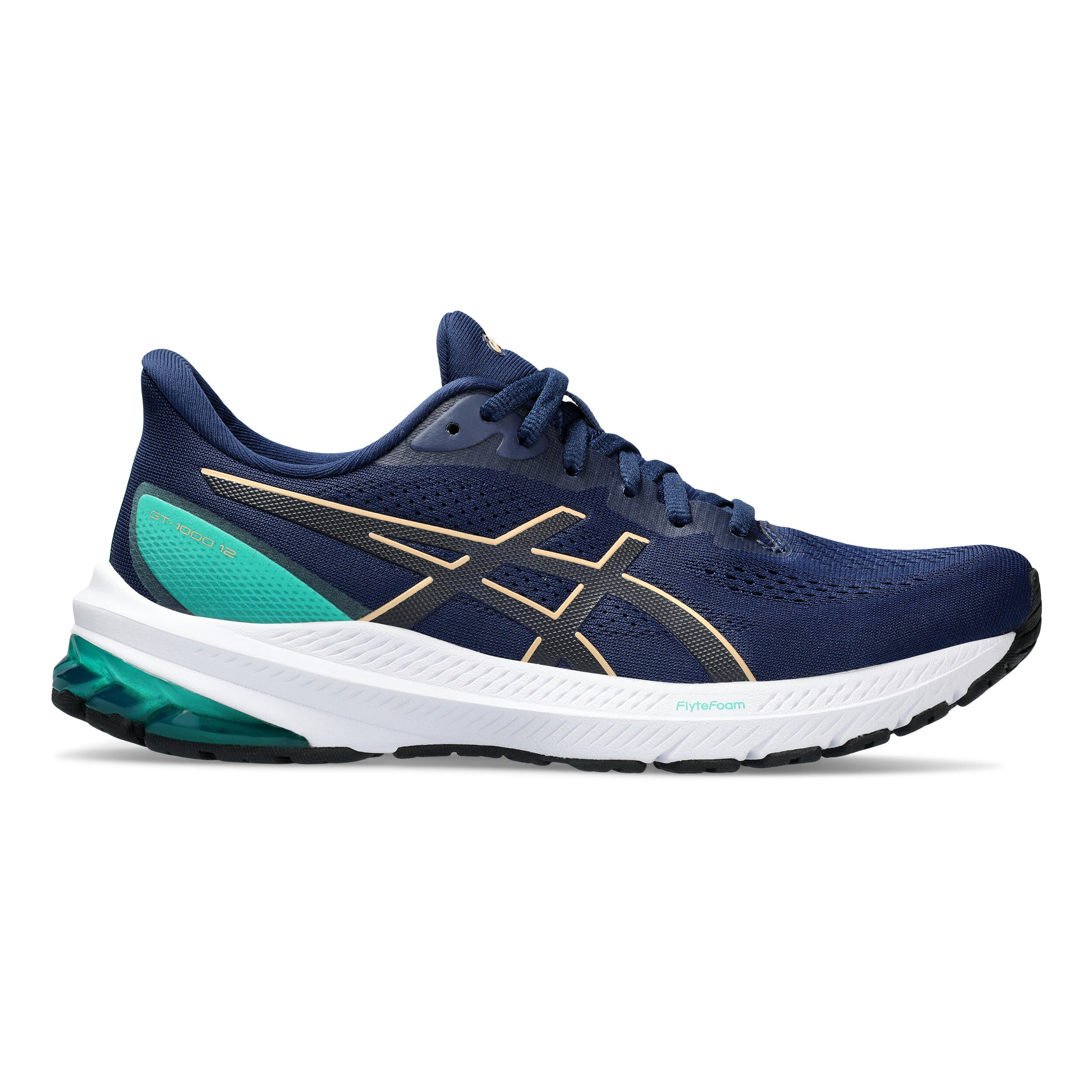 Comprar ASICS GT 1000 12 Zapatilla De Estabilidad Mujeres Azul Oscuro Mint online Running Point ES