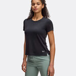 Ropa Under Armour Under Armour Launch Camo Camiseta De Running Mujeres-Negro