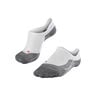 RU4 Endurance Invisible Calcetines Para Correr Mujeres-Blanco,Gris