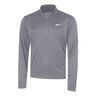 Pacer Half-Zip Camiseta De Running Hombres-Gris