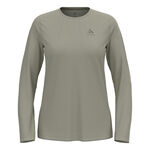 Ropa Odlo Odlo Zeroweight Chill-Tec Camiseta De Running Mujeres-Caqui