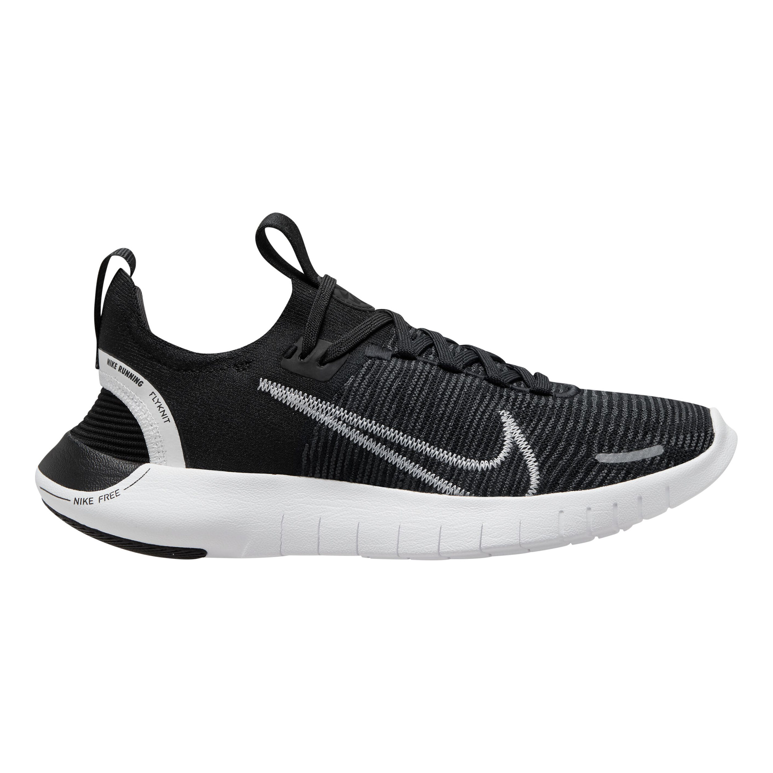 Comprar Nike Free Run Flyknit Next Nature Zapatilla Neutral Mujeres Negro Blanco online Running Point ES
