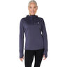 Road Winter Camiseta De Running Mujeres-Azul-gris