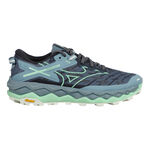 Zapatillas para correr Mizuno Mizuno Wave Mujin 10 Zapatilla Trail Mujeres-Azul Oscuro,Mint