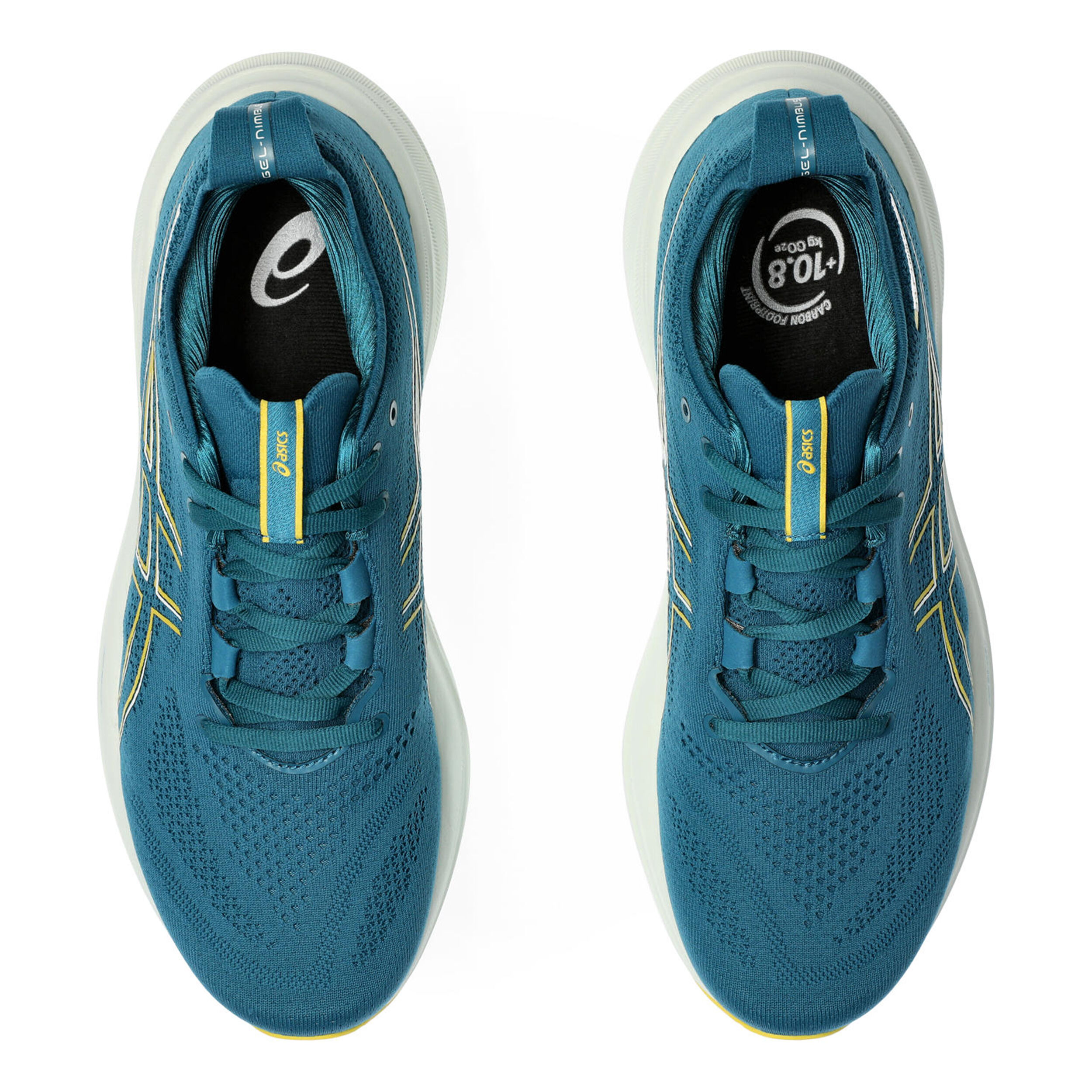 Comprar ASICS Gel Nimbus 26 Zapatilla Neutral Hombres Color Petroleo Verde Neon online Running Point ES