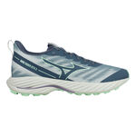 Zapatillas para correr Mizuno Mizuno Wave Rider GTX 2 Zapatilla Trail Mujeres-Color Petr&oacute;leo,Verde
