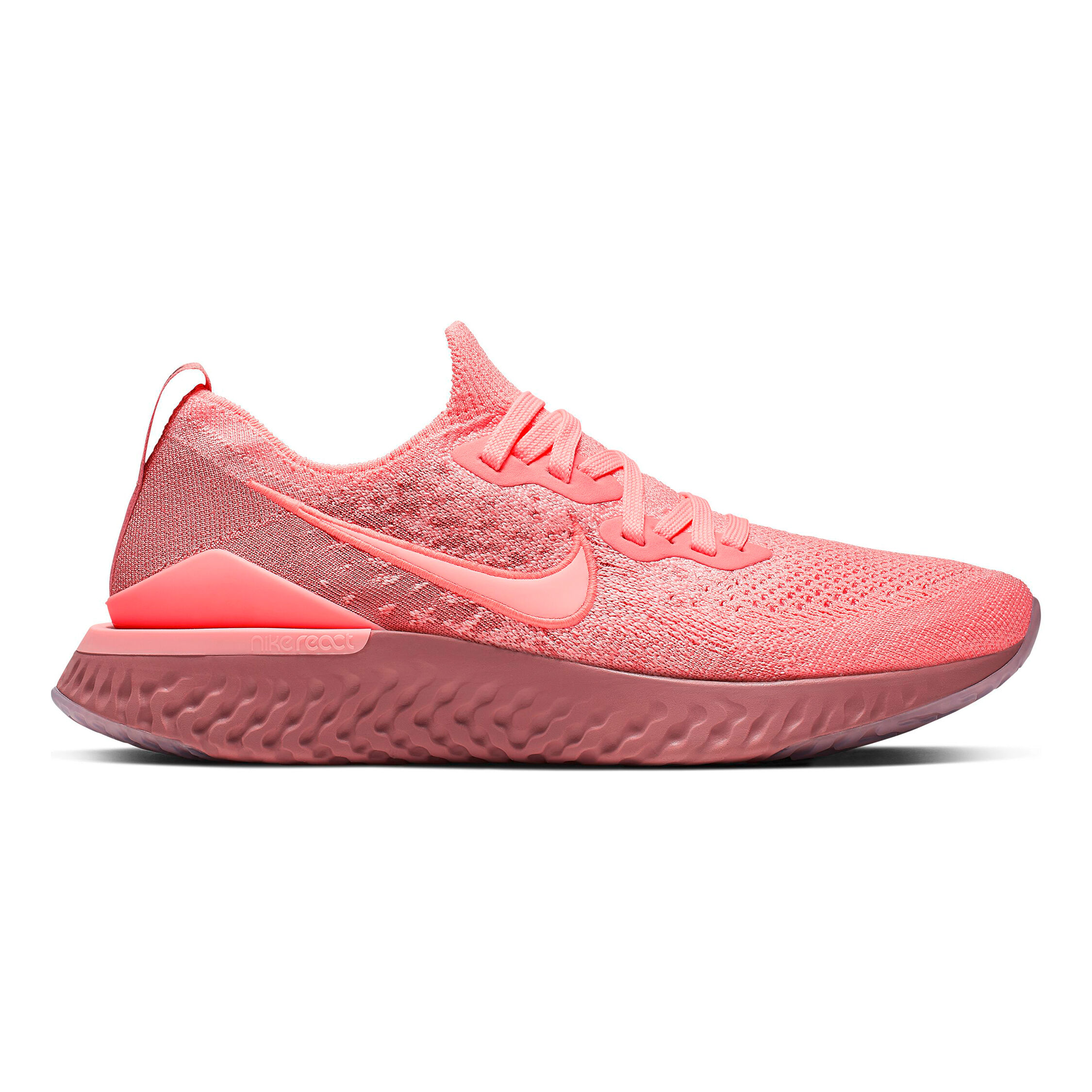 Comprar Nike Epic React Flyknit 2 Zapatilla Neutral Mujeres Coral Rosa online Running Point ES