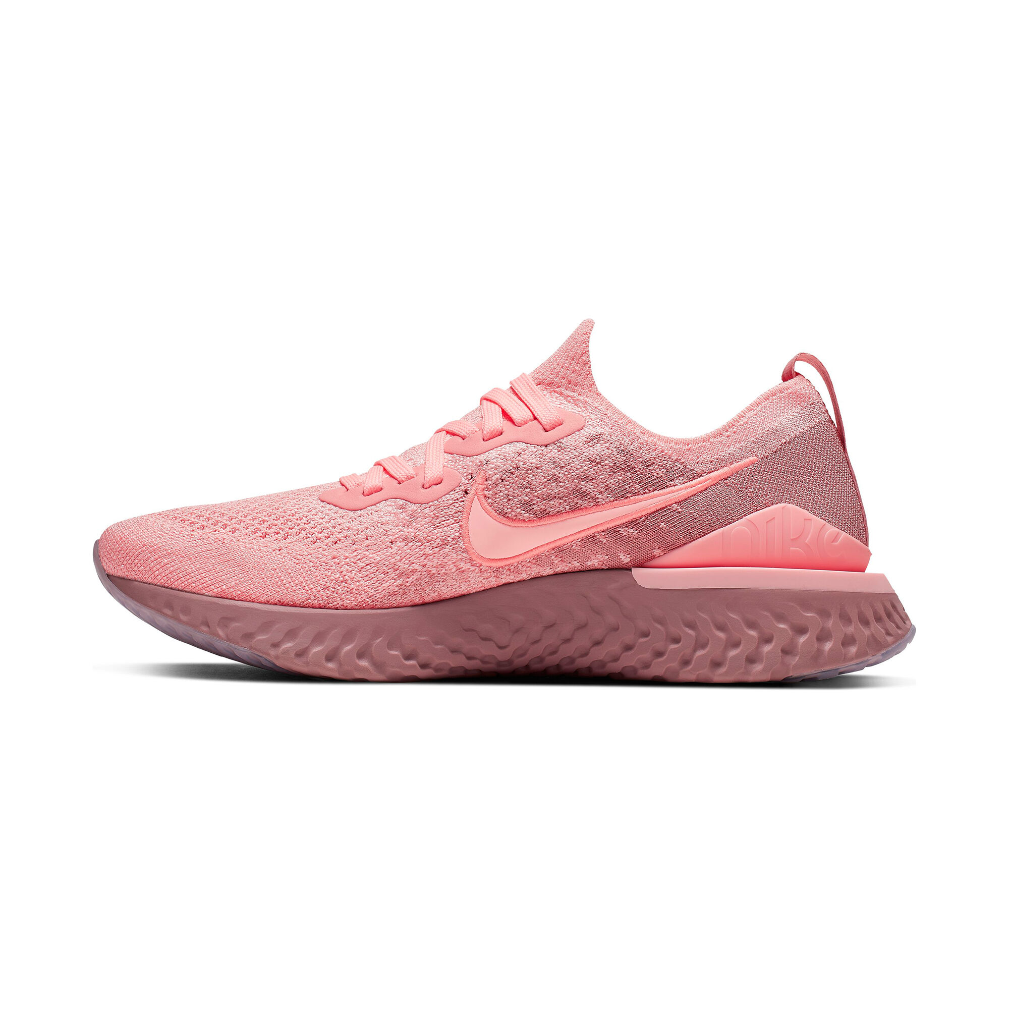 Epic React Flyknit 2 Zapatilla Neutral Mujeres - Coral, Rosa compra online | Running