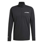 Ropa adidas adidas Terrex XPR Half-Zip Camiseta De Running Hombres-Negro