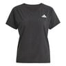 Adizero Camiseta De Running Mujeres-Negro