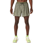 Ropa ASICS ASICS Fujitrail AOP 5in Pantalones Cortos Hombres-Verde