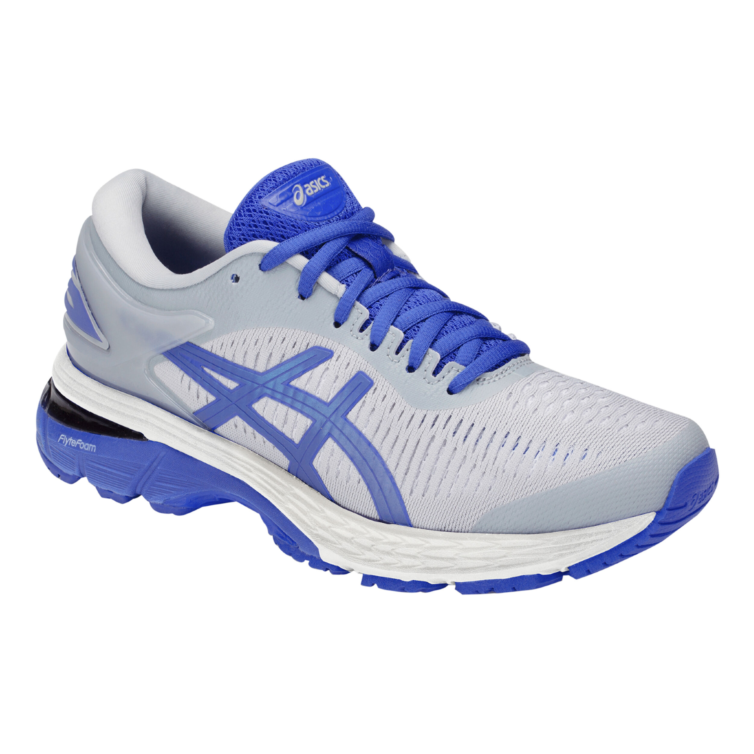 Comprar ASICS Gel Kayano 25 Lite Show Zapatilla De Estabilidad Mujeres Gris Claro Azul online Running Point ES