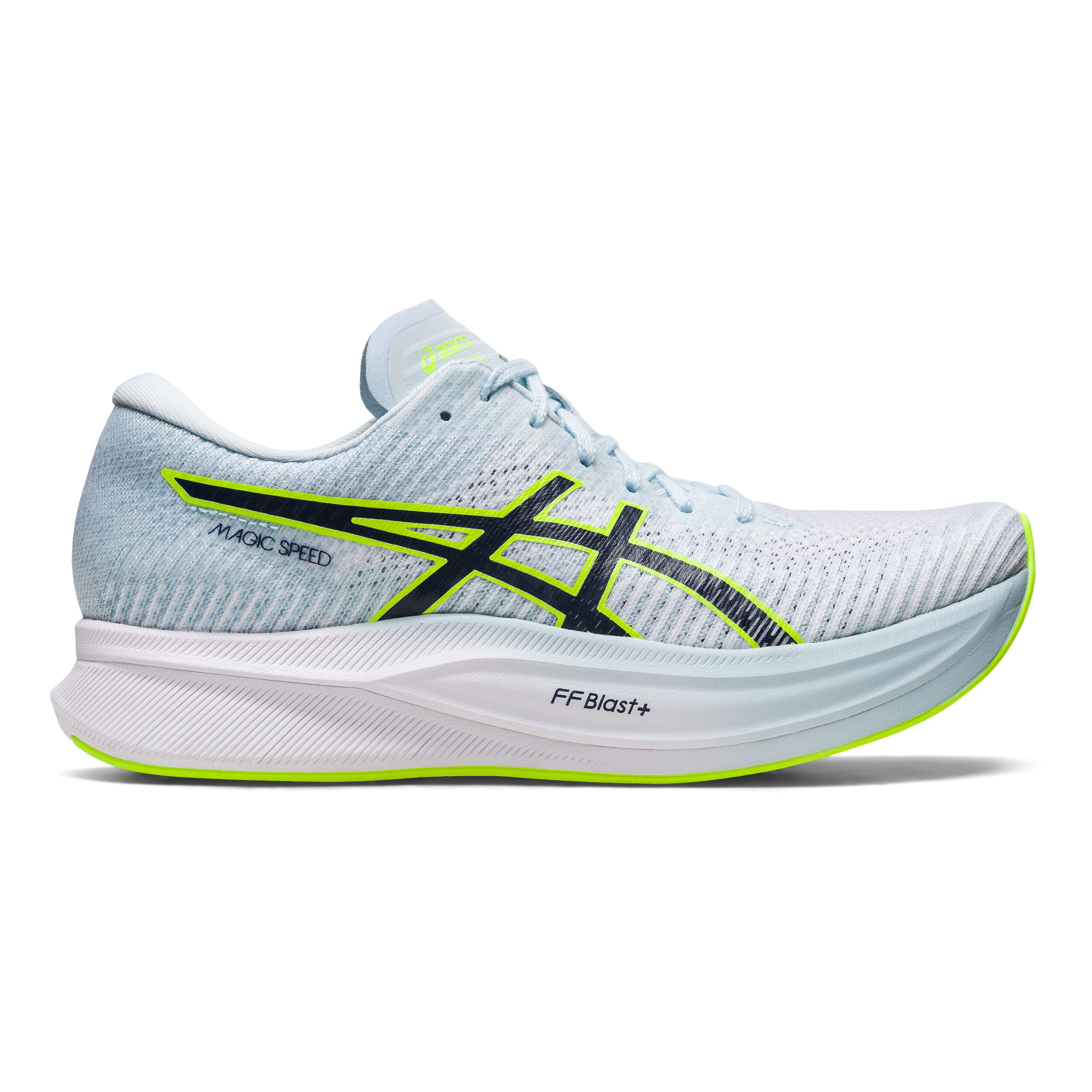 Comprar ASICS Magic Speed 2 Zapatilla De Competición Mujeres Azul Claro,  Verde Neón en talla 37 online | Running Point ES