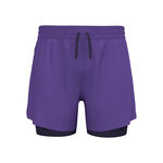 Ropa Odlo Odlo Zeroweight 5in 2in1 Pantalones Cortos Hombres-Lila