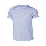 Ropa Nike Nike Dri-Fit One GX Camiseta de manga corta Chicas - azul-gris, 