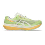 Zapatillas para correr ASICS ASICS Fuji Speed 4 Zapatilla trail Unisex-lima, crema