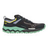 Wave Ibuki 4 Zapatilla Trail Mujeres-Azul Oscuro,Mint