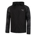 Ropa Puma Puma Favorite AOP Woven Chaqueta Para Correr Hombres-Negro,Blanco